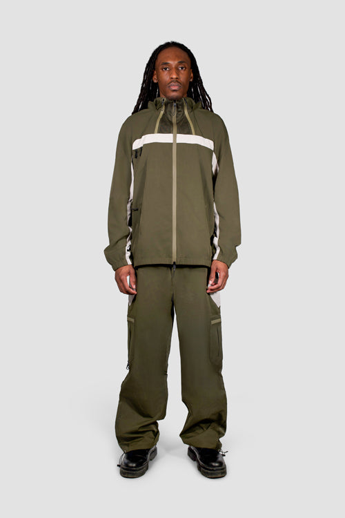 White Lines Waterproof Utility Jacket