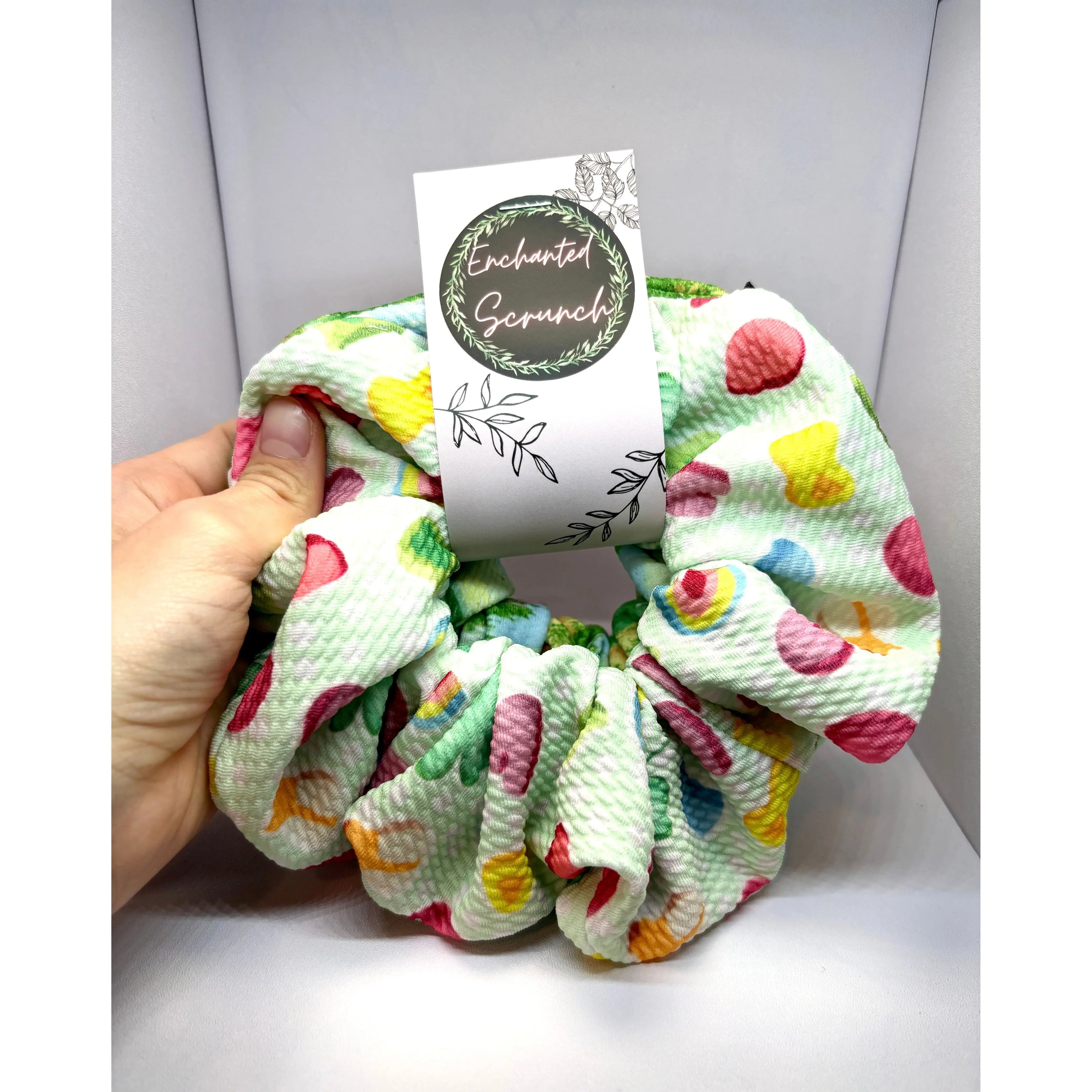 Painted Lucky Charm Scrunchie Set