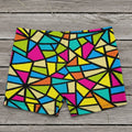 Men's Swimming Trunks 🎨  Abstract Art Print