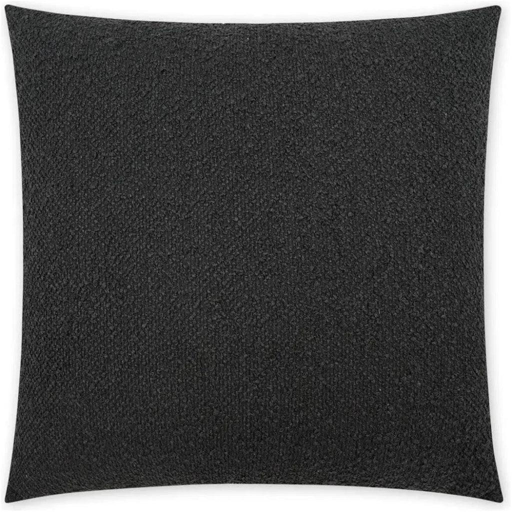 Amara Black Throw Pillow With Insert