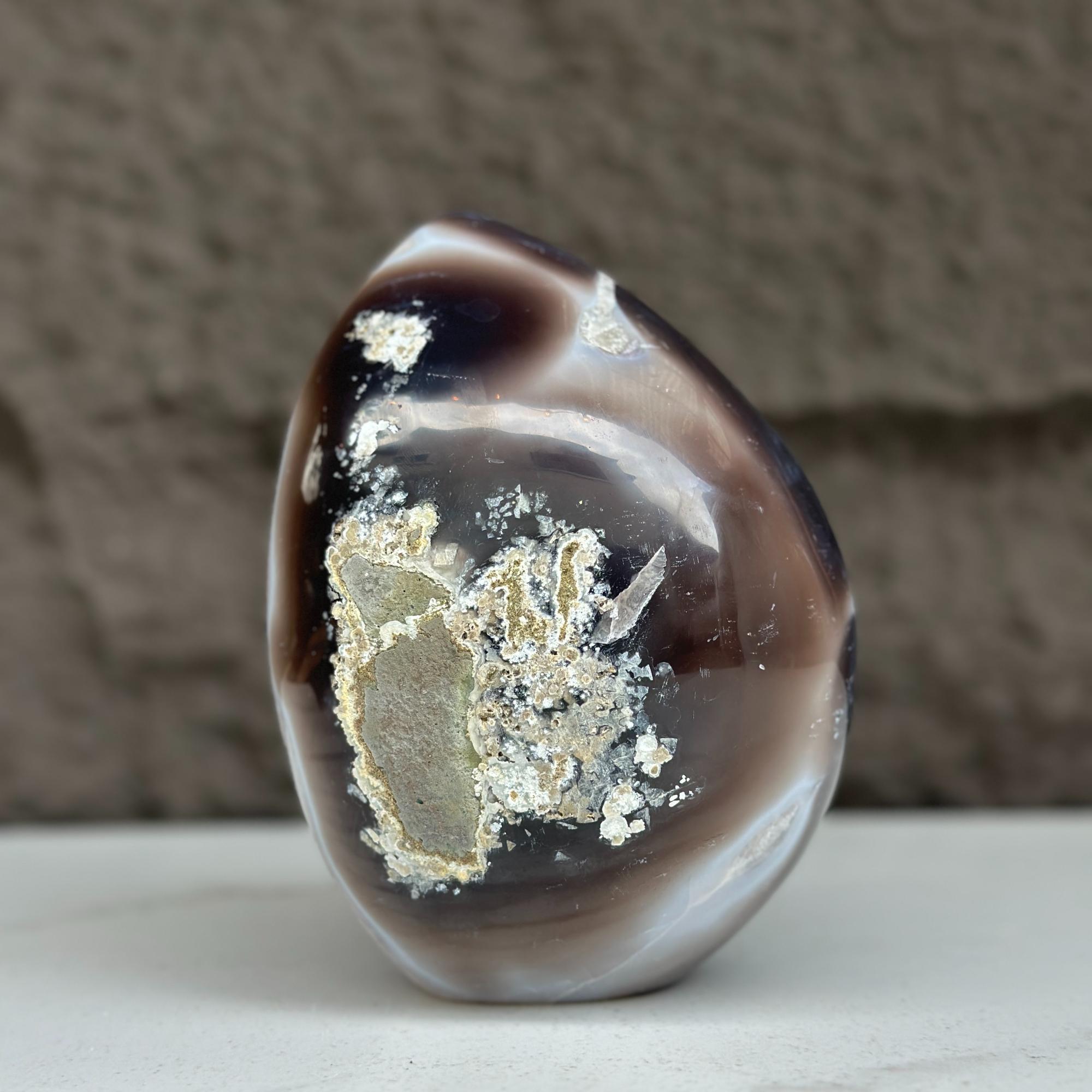 Amethyst Geode With Agate & Quartz