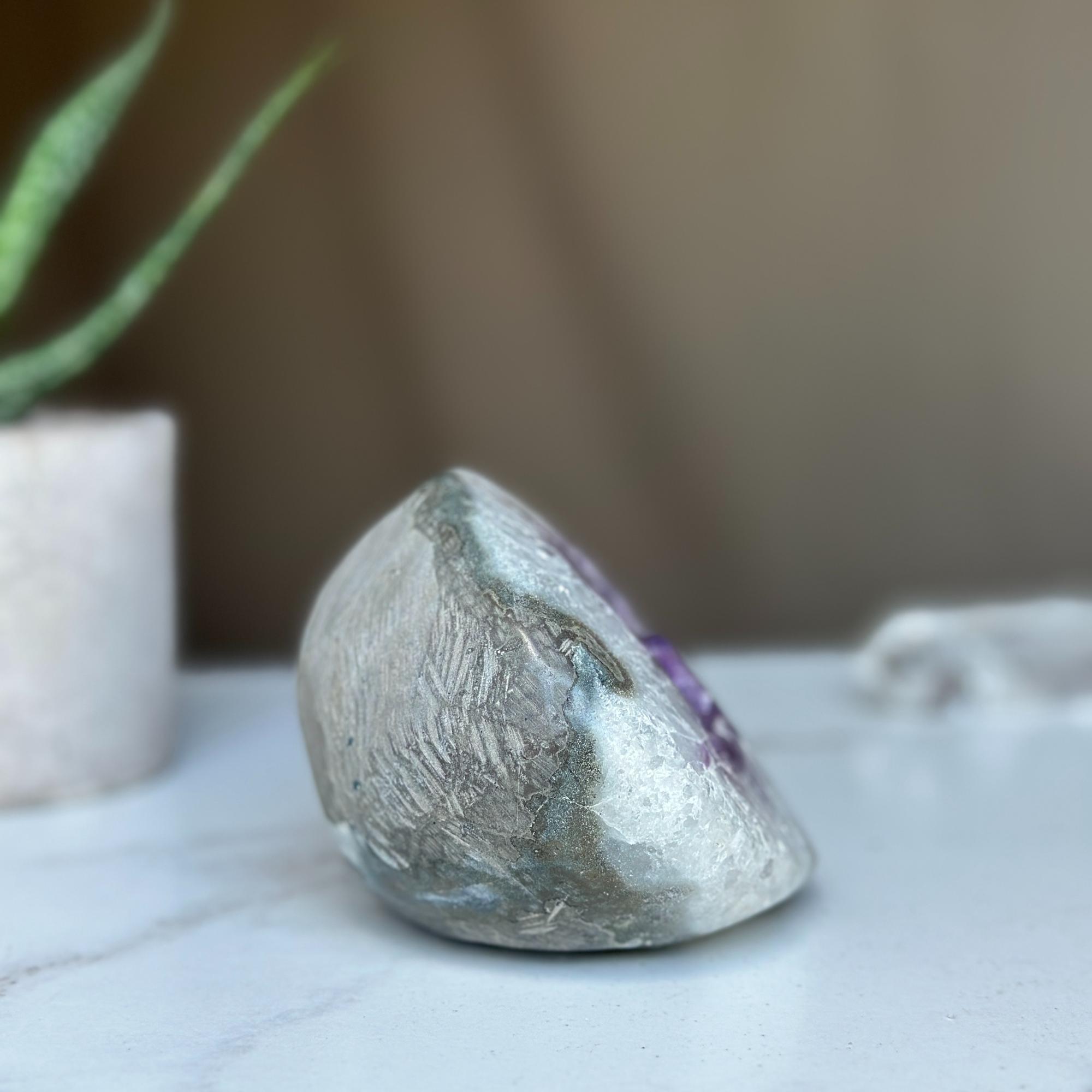 Amethyst cave, amazing small cave geodes, amethysts crystals for decoration, healing crystals