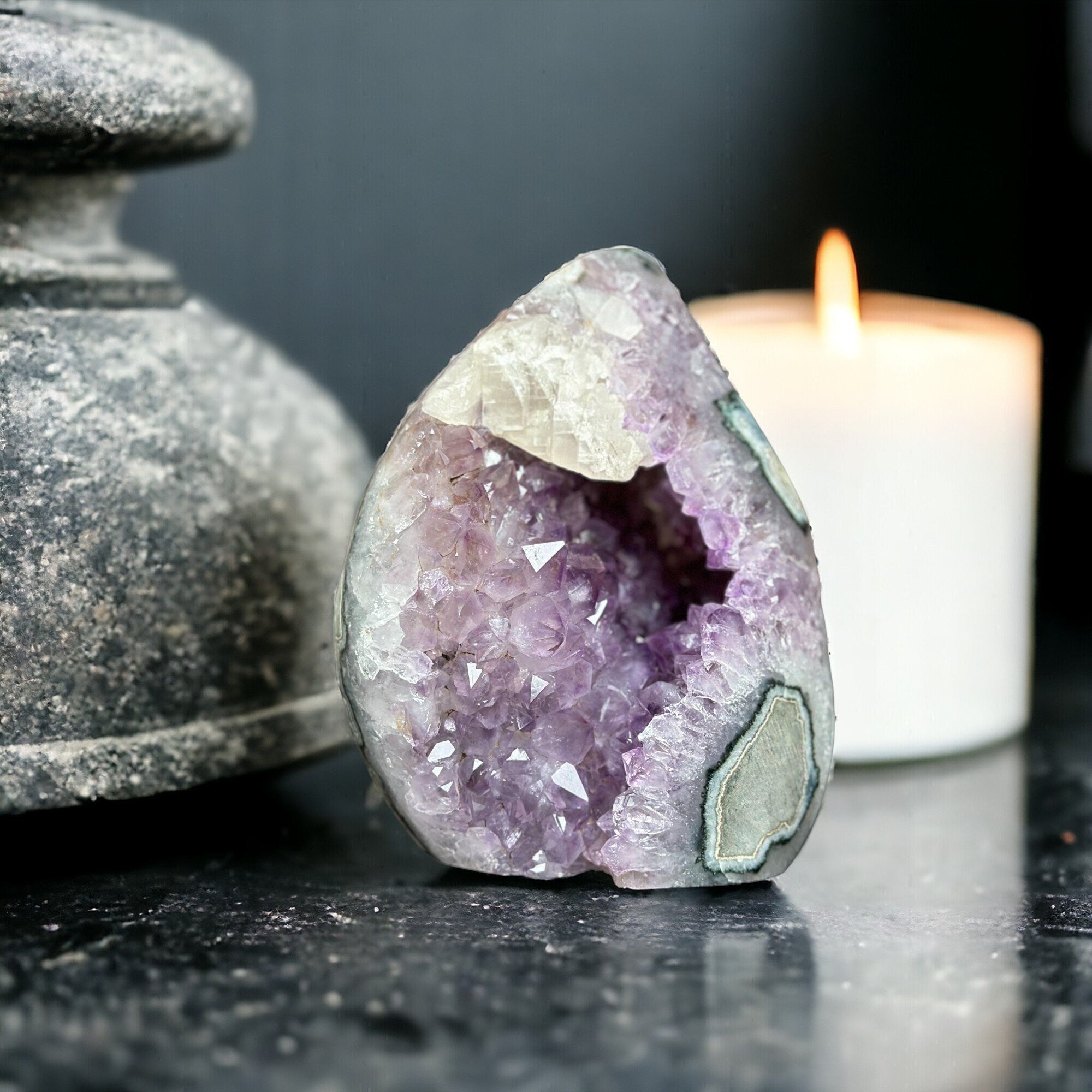 Amethyst in the raw