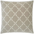 Andalus Brown Throw Pillow With Insert