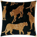 Animique Ebony Black Throw Pillow Insert