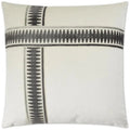 Antibes II Grey Throw Pillow With Insert