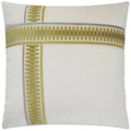 Antibes II Yellow Throw Pillow With Insert