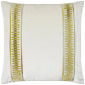Antibes Yellow Throw Pillow With Insert