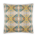 Ashanti Handmade Teal Throw Pillow