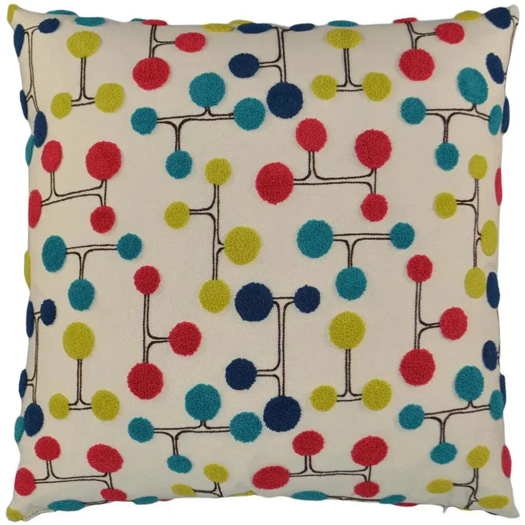 Astro Multi Color Throw Pillow With Insert