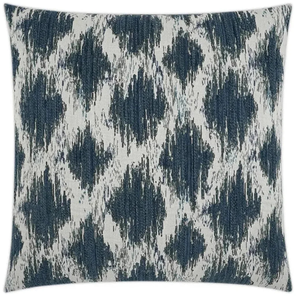 Athena Indigo Blue Throw Pillow With Insert