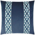 Athenee Azure Blue Throw Pillow With Insert