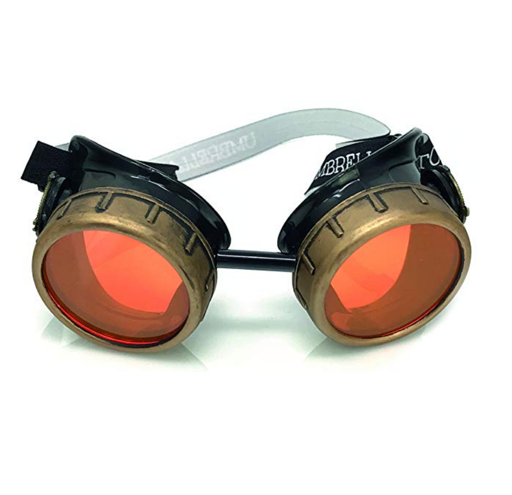 Vintage Aviator Goggles music festival DJ accessory