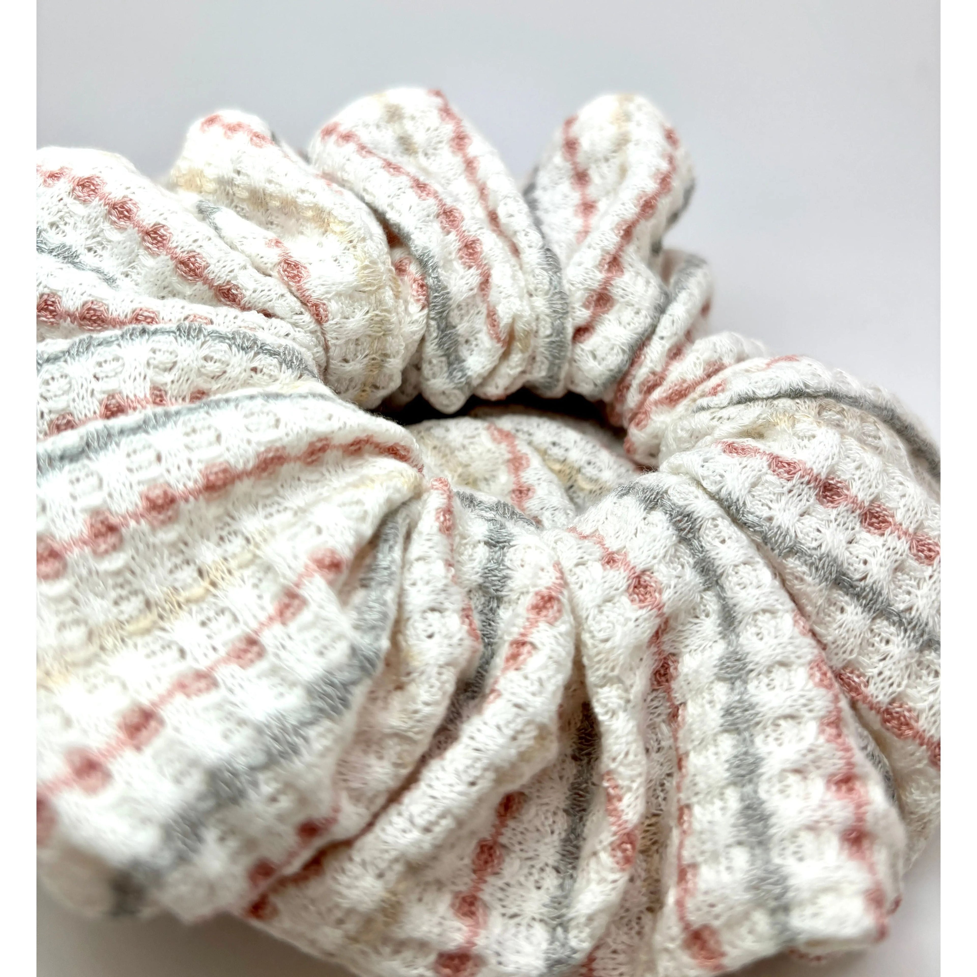 Striped Summer Scrunchie