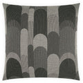 Balutto Black Throw Pillow