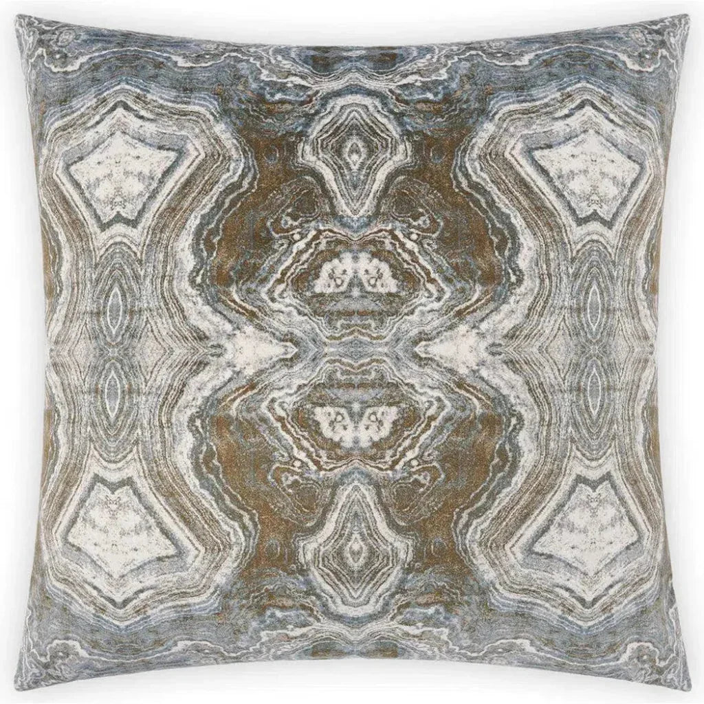 Banding Patina Brown Throw Pillow Insert