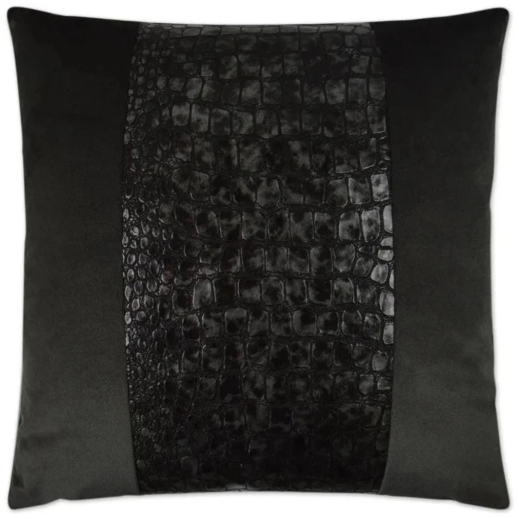 Bayou Charcoal Black Throw Pillow Insert