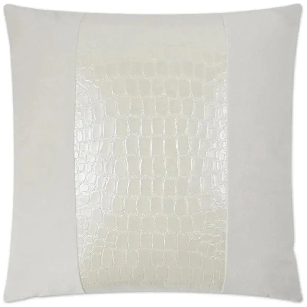 Bayou Ivory Throw Pillow With Insert