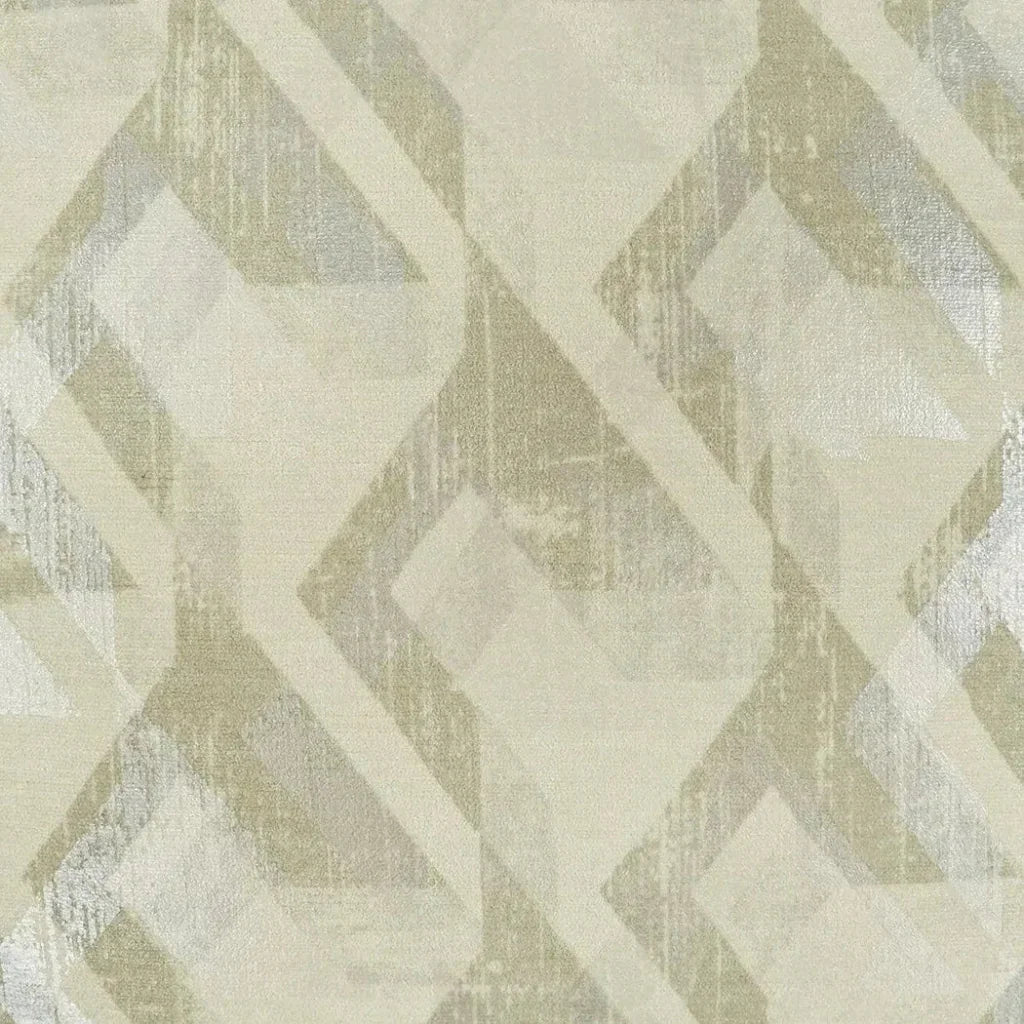 Berto Platinum Green Throw Pillow Insert