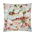 Blooming Handmade Cotton Throw Pillow