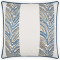 Blue Jungle Blue Throw Pillow With Insert