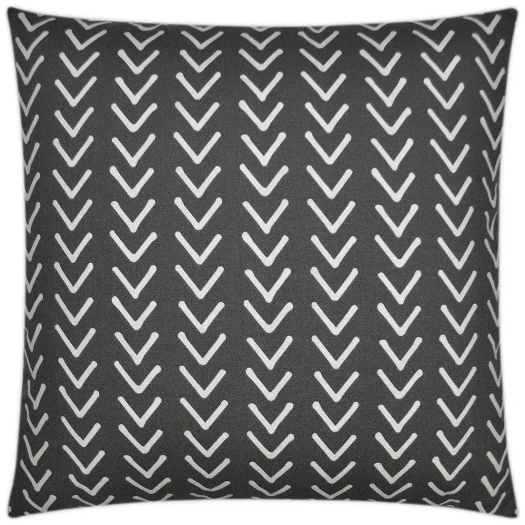 Boheme Birch Black Throw Pillow With Insert