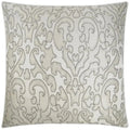 Bokhara Light Brown Throw Pillow With Insert