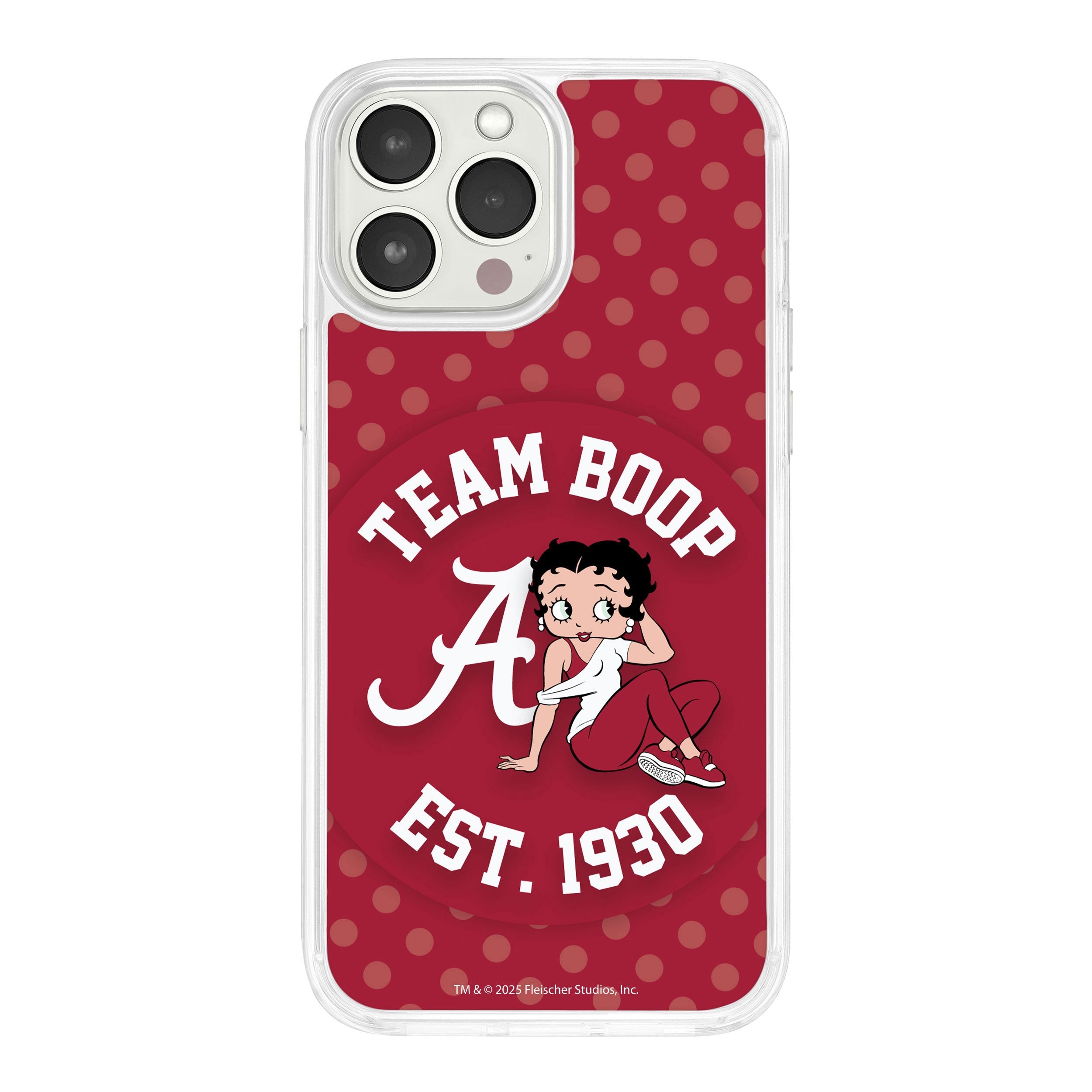 Alabama Crimson Tide X Betty Boop HD Apple iPhone 12 Mag-Safe Phone Case