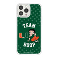 Miami Hurricanes X Betty Boop HD Apple iPhone 16 Mag-Safe Phone Case