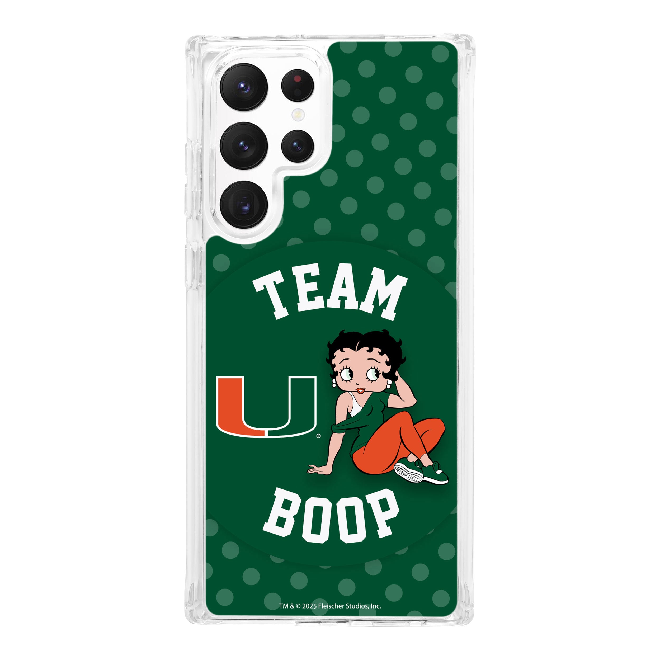 Miami Hurricanes X Betty Boop HD Samsung Galaxy S23 Phone Case