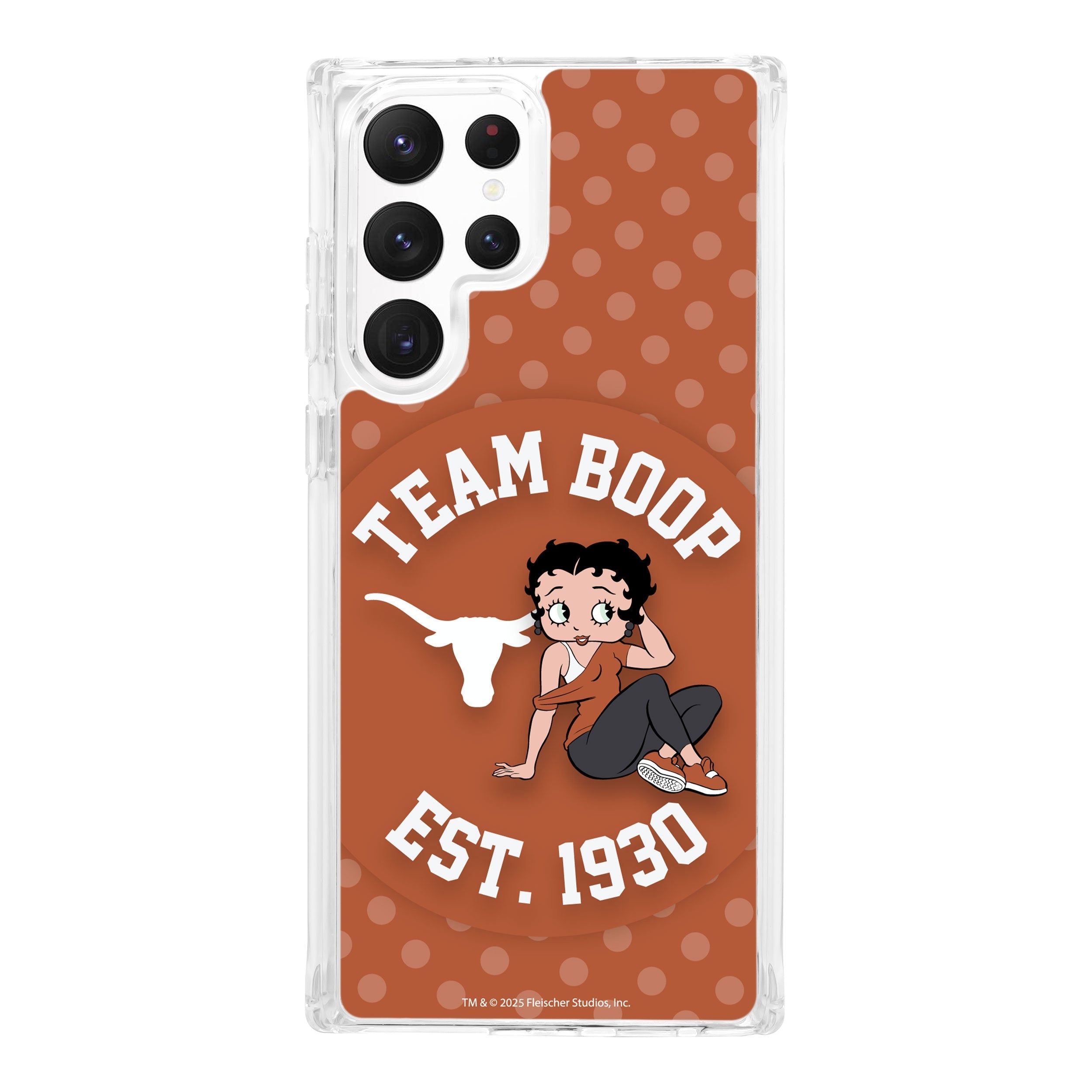 Texas Longhorns X Betty Boop HD Samsung Galaxy S24 Phone Case