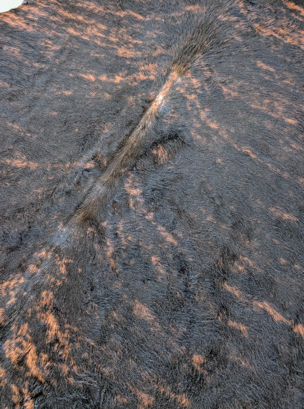 "Bungle" Full Cowhide - Dark Brindle