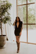 Dallas' Fringe - Mini Dress