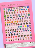"Candy Shop" Deco Beauty Nail Art Stickers