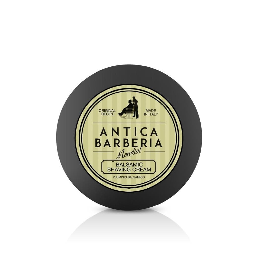 Balsamic Solid Shaving Cream in Plastic Jar 125ml