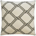 Cairo Graphite Brown Throw Pillow Insert