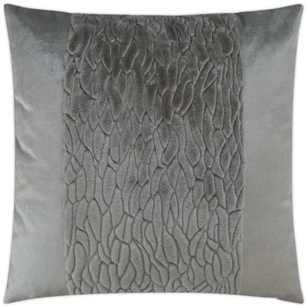 Callard Band Grey Throw Pillow With Insert