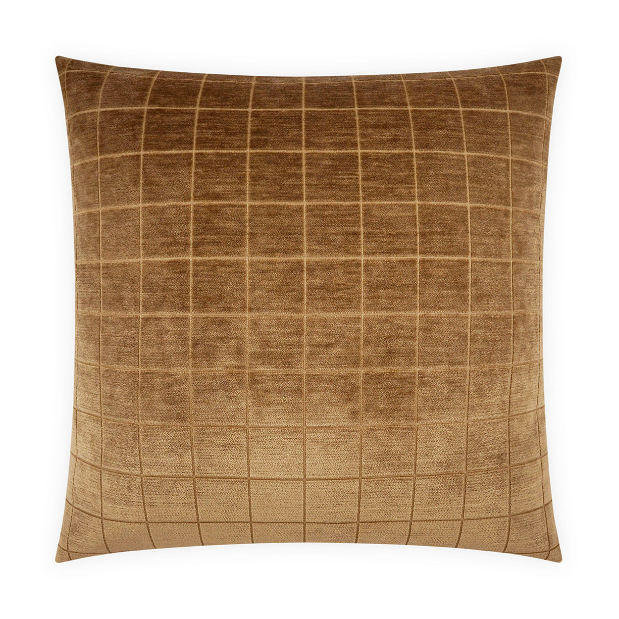 Camden Check Hidden Zipper Throw Pillow