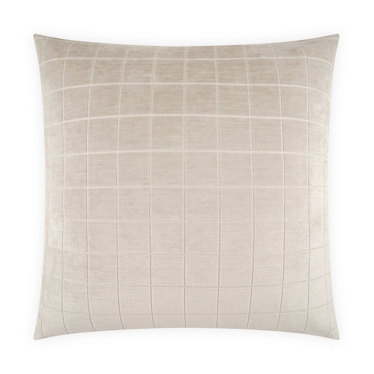 Camden Check Hidden Zipper Throw Pillow