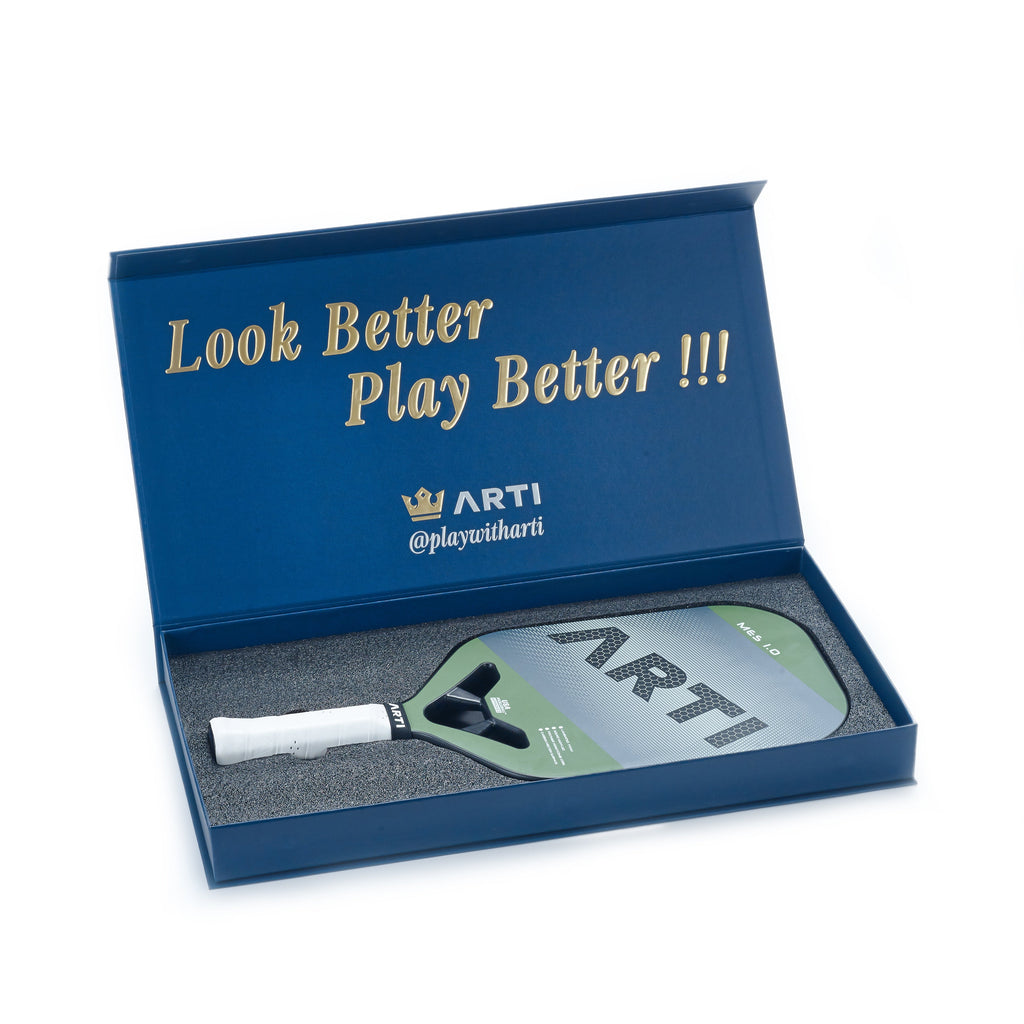 ARTI 14mm Carbon Fiber "MASTERY ELITE 1.0" Pickleball Paddle