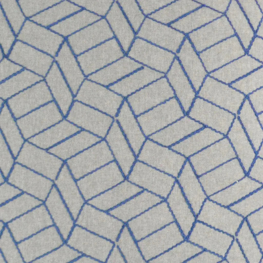 Caramba Sapphire Grey Throw Pillow Insert