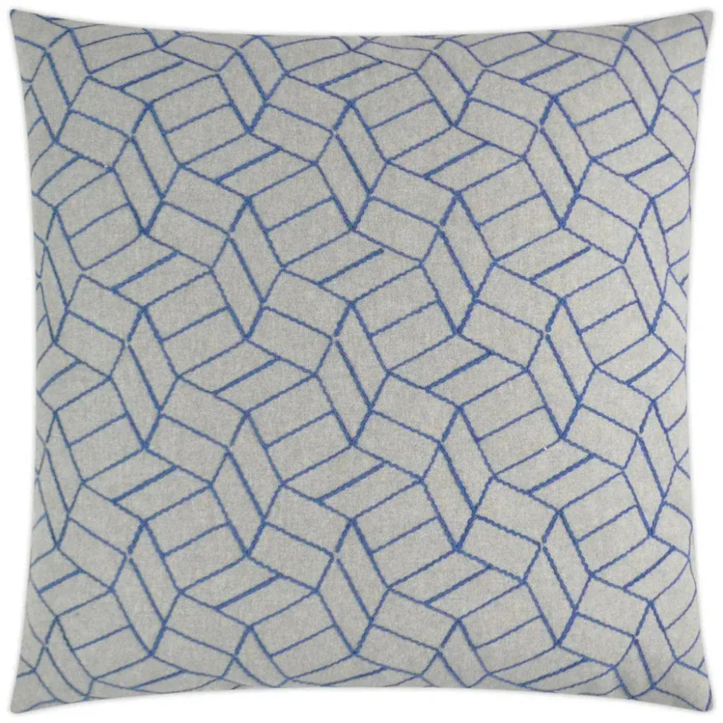 Caramba Sapphire Grey Throw Pillow Insert