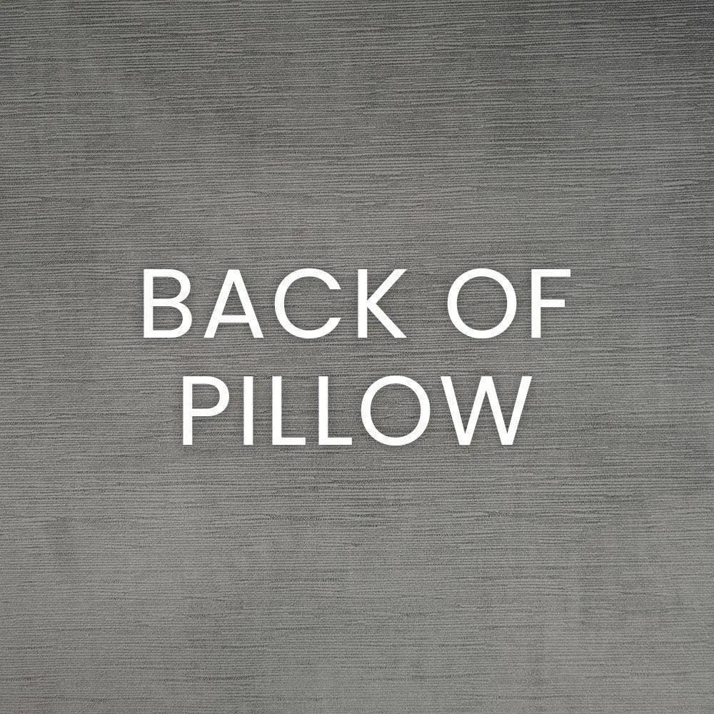 Carmen Grey Throw Pillow With Insert