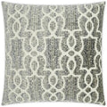 Carmen Grey Throw Pillow With Insert