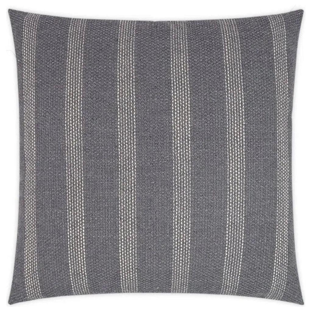Channel Caper Grey Throw Pillow With Insert