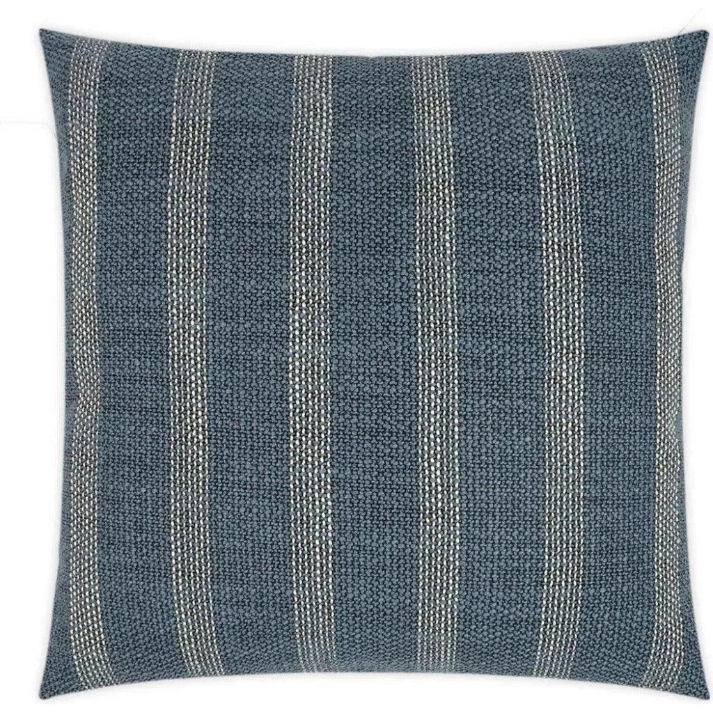 Channel Prussian Blue Throw Pillow Insert