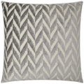 Charming Zinc Grey Throw Pillow With Insert