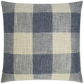 Check Please Blue Throw Pillow With Insert