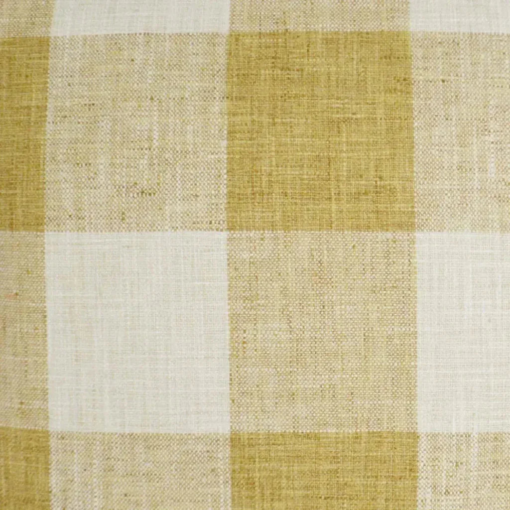 Check Please Yellow Throw Pillow With Insert