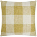 Check Please Yellow Throw Pillow With Insert